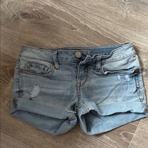 Denim Blue Women's Shorts